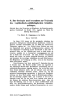 Image de la premiere page de: Zur Geologie und besonders zur Tektonik des vogtländisch- ostthüringischen Schiefergebirges