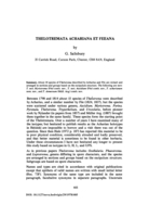 Bild der ersten Seite der Arbeit: Thelotremata Achariana et Feeana