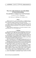 Image of first page of: Über die sessilen Rotatorien einer Moorblänke in Nordwestdeutschland
