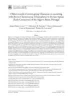 Image of first page of: Oldest records of crown-group Characeae co-occurring with diverse Clavatoraceae (Charophyta) in the late Aptian (Early Cretaceous) of the Algarve Basin, Portugal