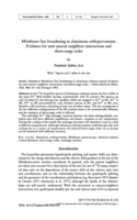 Image of first page of: Mössbauer line broadening in aluminous
orthopyroxenes: Evidence for next nearest neighbors interactions and
short-range order