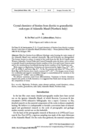 Image of first page of: Crystal chemistry of biotites
from dioritic to granodioritic rock-types of Adamello Massif (Northern
Italy)