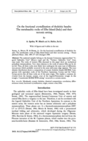 Image of first page of: On the fractional crystallization of
tholeiitic basalts: The metabasaltic rocks of Elba Island (Italy) and
their tectonic setting