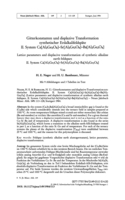Image de la premiere page de: Gitterkonstanten und displazive Transformation synthetischer Erdalkalifeldspäte II. System Ca-Sr[Al2Ge2O8]-Ba[Al2Ge2O8] [Lattice parameters and displacive transformation of synthetic alkaline earth feldspars II. System Ca[Al2Ge2O8]-Sr[Al2Ge2O9]-Ba[Al2Ge2O8]
