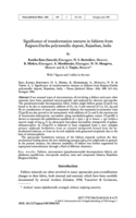 Image de la premiere page de: Significance of transformation
textures in fahlores from Rajpura-Dariba polymetallic deposit,
Rajasthan, India
